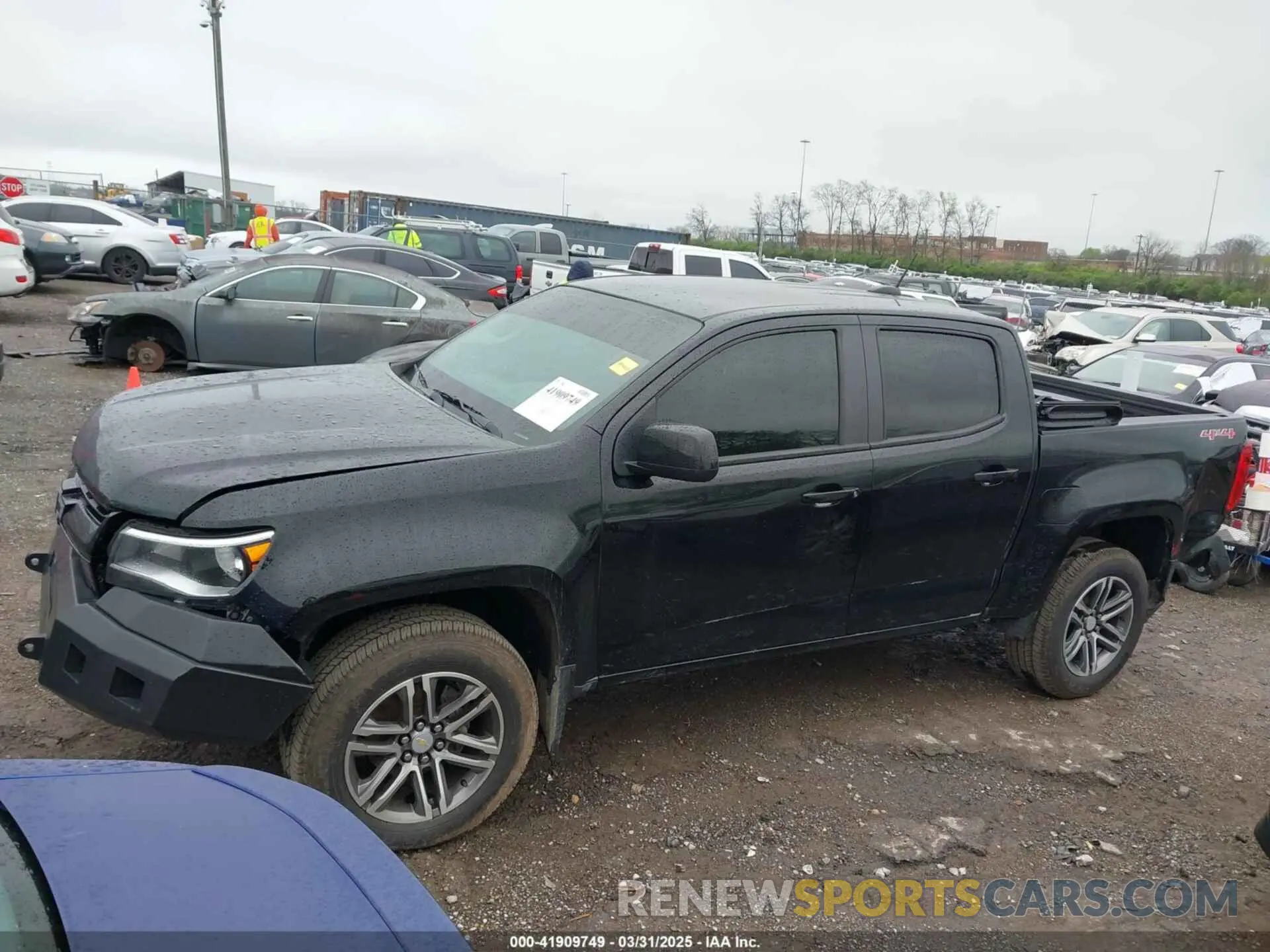 14 Photograph of a damaged car 1GCGTBEN9L1140648 CHEVROLET COLORADO 2020