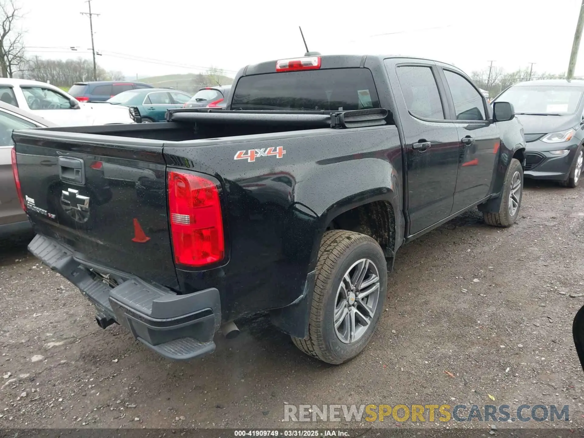 4 Photograph of a damaged car 1GCGTBEN9L1140648 CHEVROLET COLORADO 2020