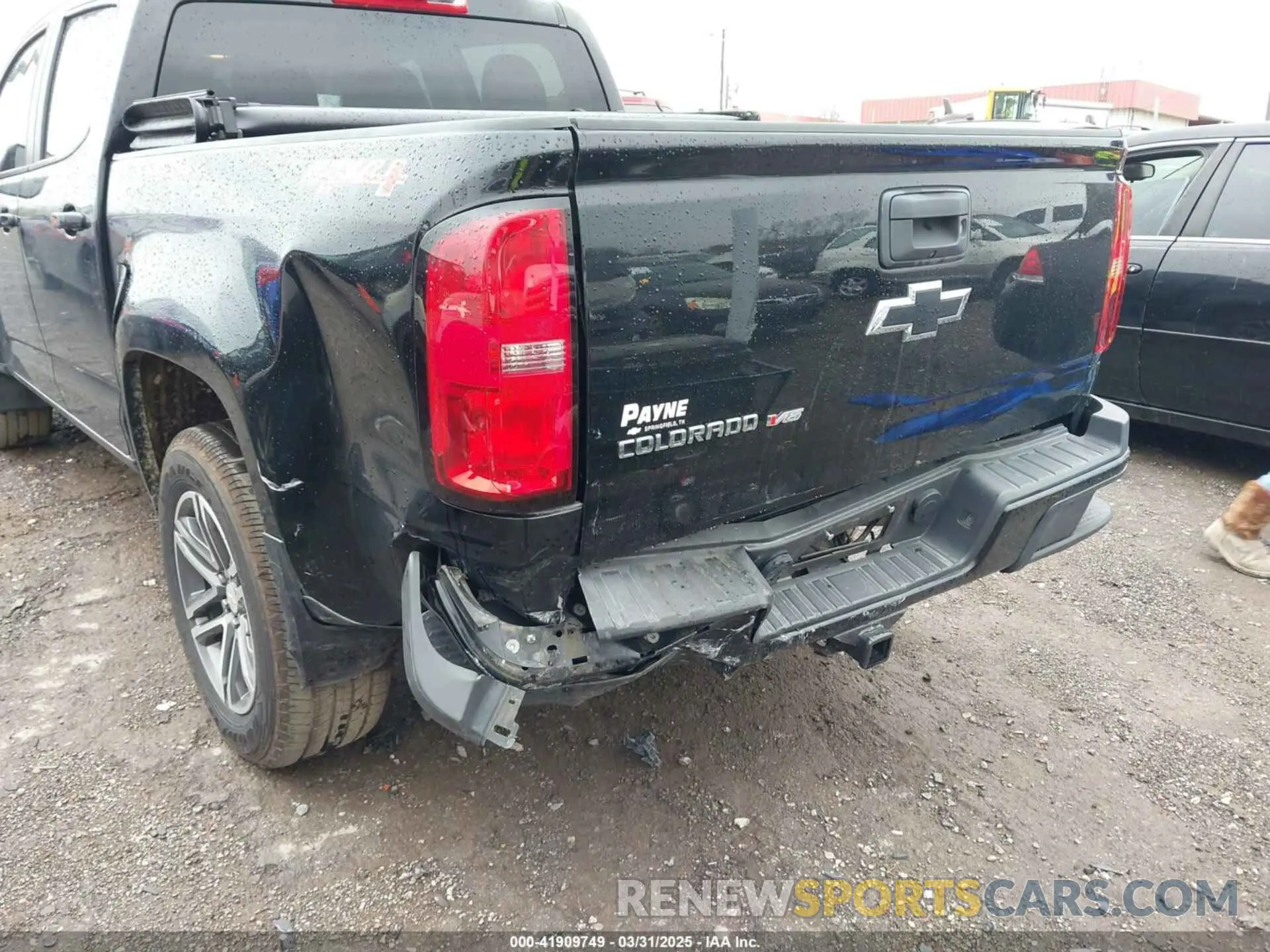 6 Photograph of a damaged car 1GCGTBEN9L1140648 CHEVROLET COLORADO 2020