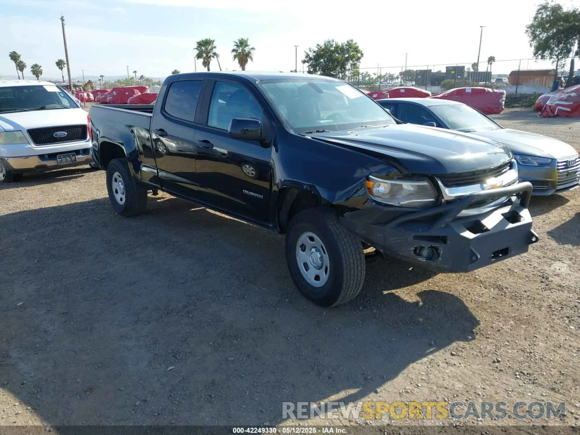 1 Photograph of a damaged car 1GCGTBENXL1212795 CHEVROLET COLORADO 2020