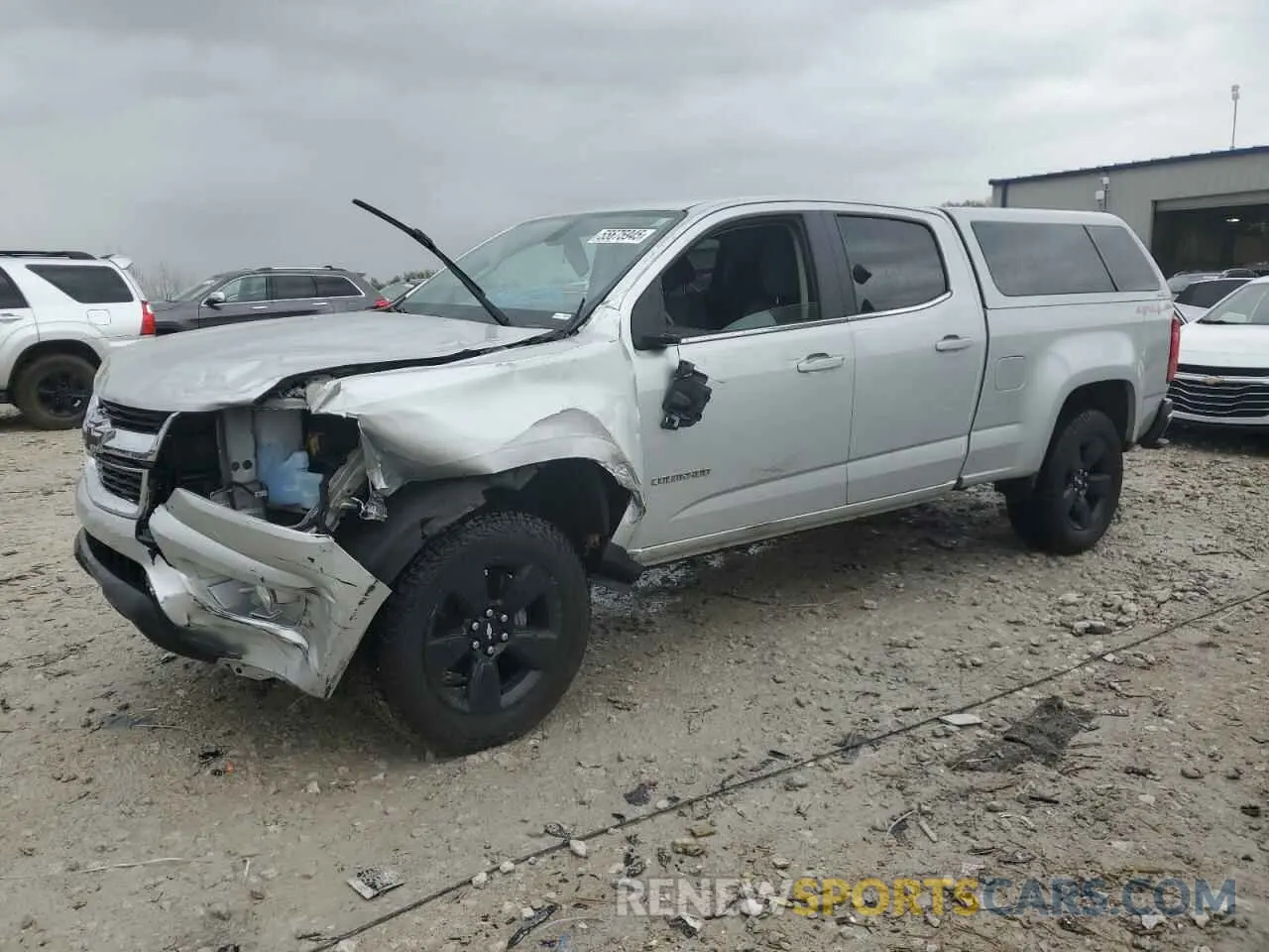 1 Photograph of a damaged car 1GCGTCEN0L1158851 CHEVROLET COLORADO 2020