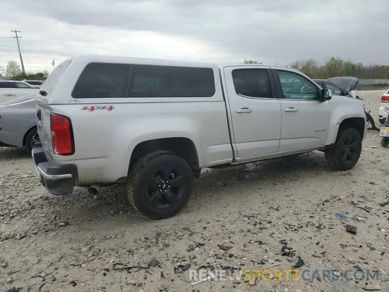 3 Photograph of a damaged car 1GCGTCEN0L1158851 CHEVROLET COLORADO 2020