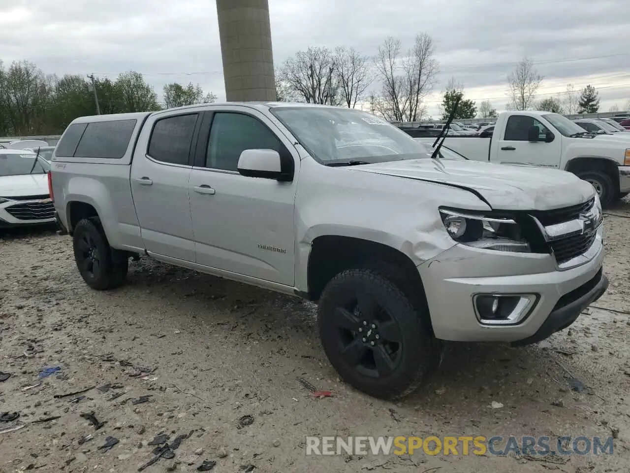4 Photograph of a damaged car 1GCGTCEN0L1158851 CHEVROLET COLORADO 2020