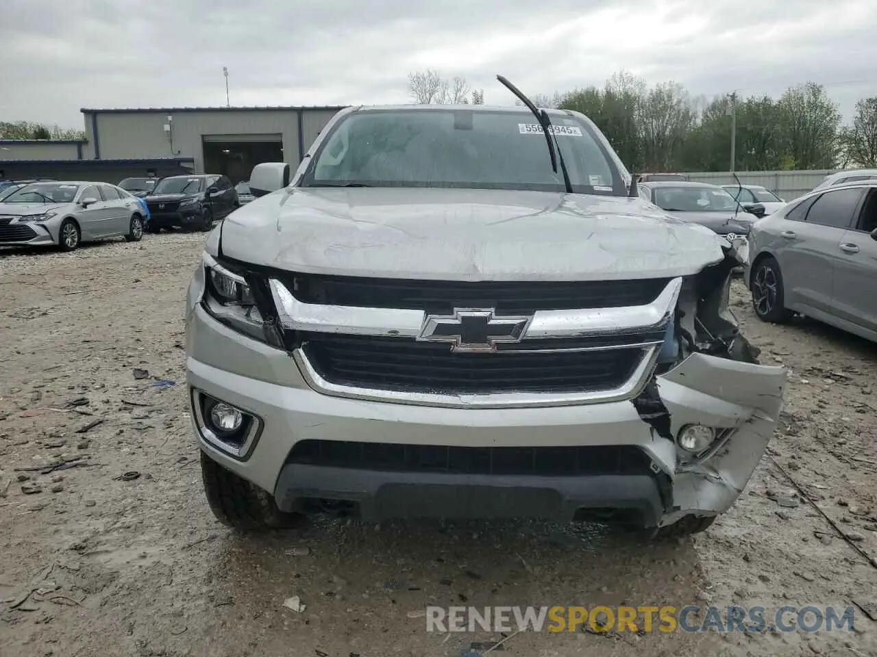 5 Photograph of a damaged car 1GCGTCEN0L1158851 CHEVROLET COLORADO 2020