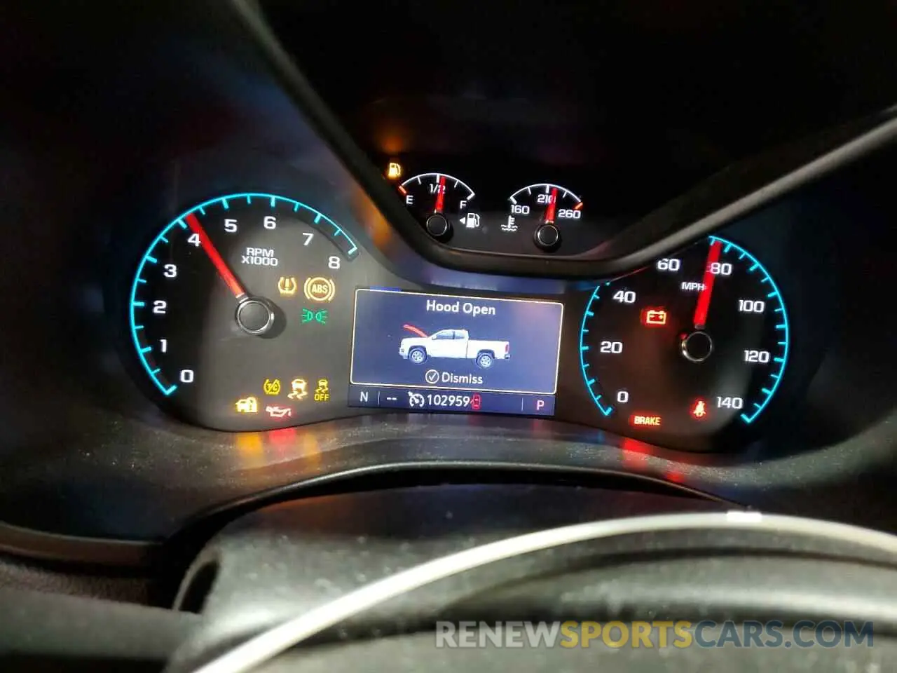 9 Photograph of a damaged car 1GCGTCEN5L1151555 CHEVROLET COLORADO 2020