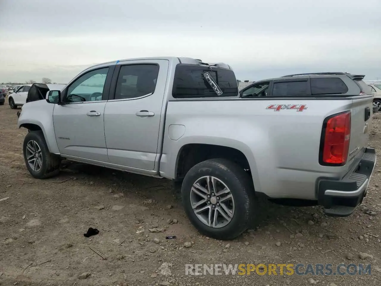 2 Photograph of a damaged car 1GCGTCEN5L1200740 CHEVROLET COLORADO 2020