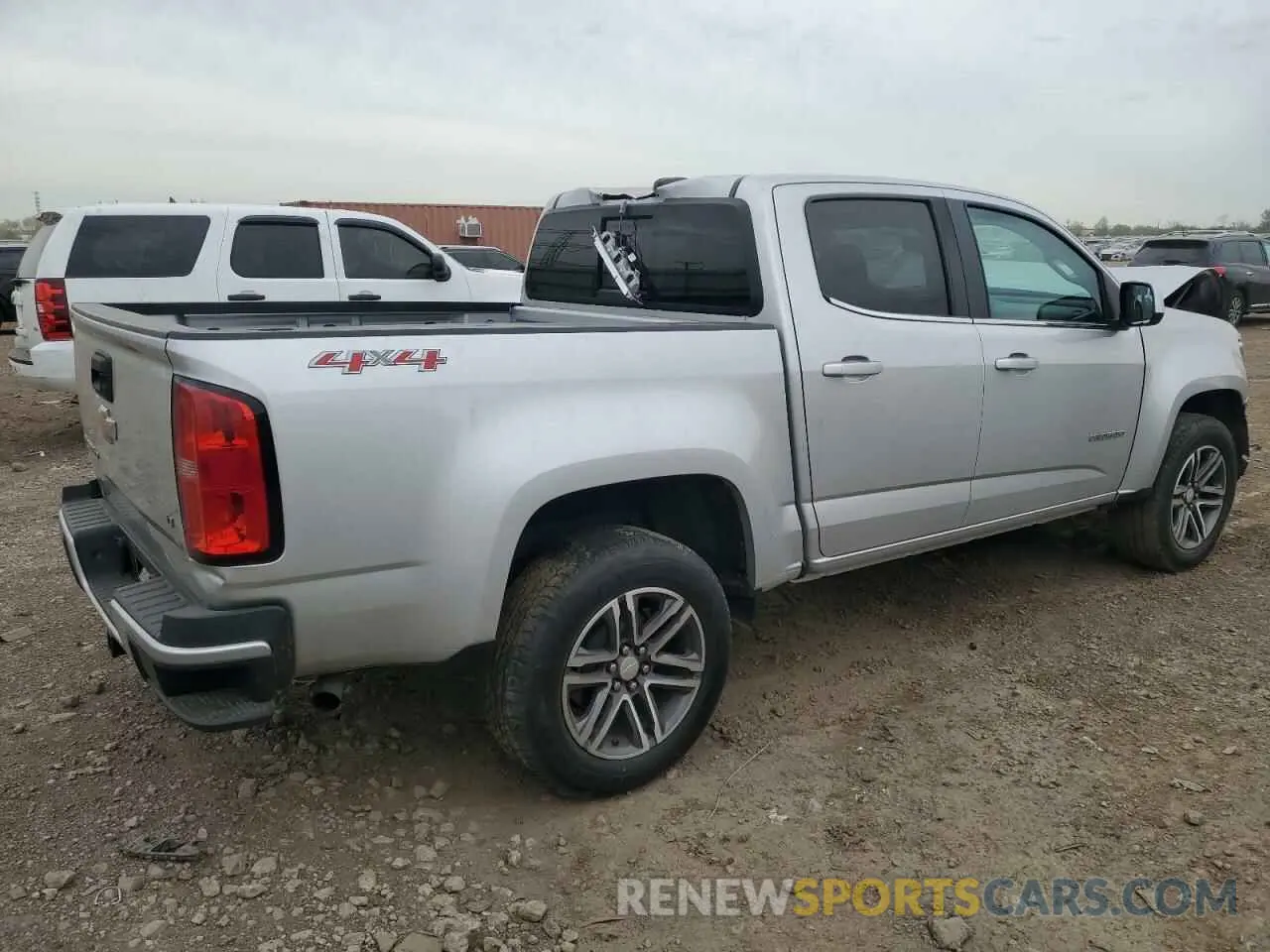 3 Photograph of a damaged car 1GCGTCEN5L1200740 CHEVROLET COLORADO 2020