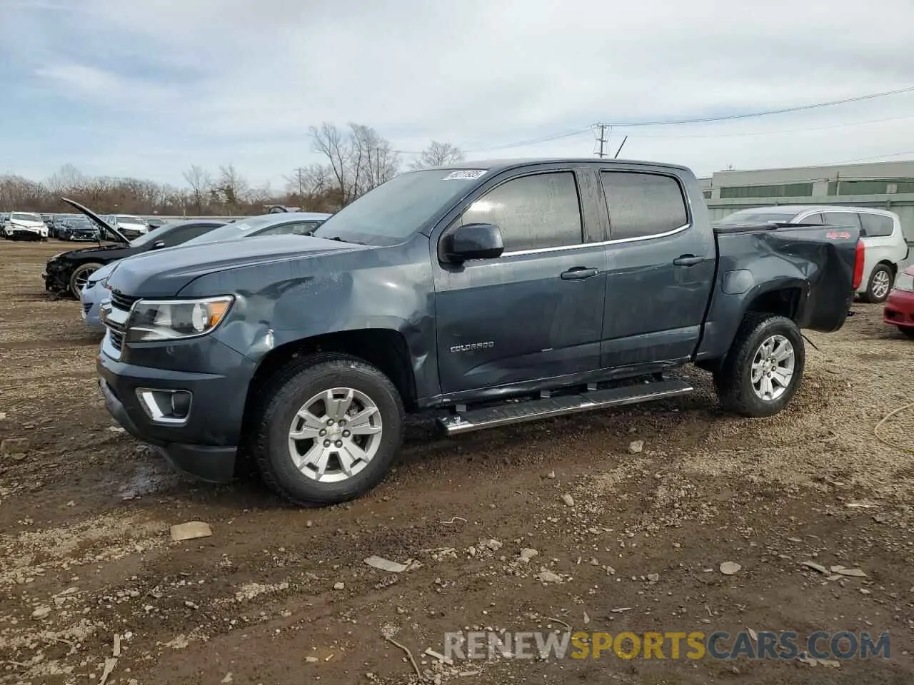 1 Photograph of a damaged car 1GCGTCEN8L1156992 CHEVROLET COLORADO 2020