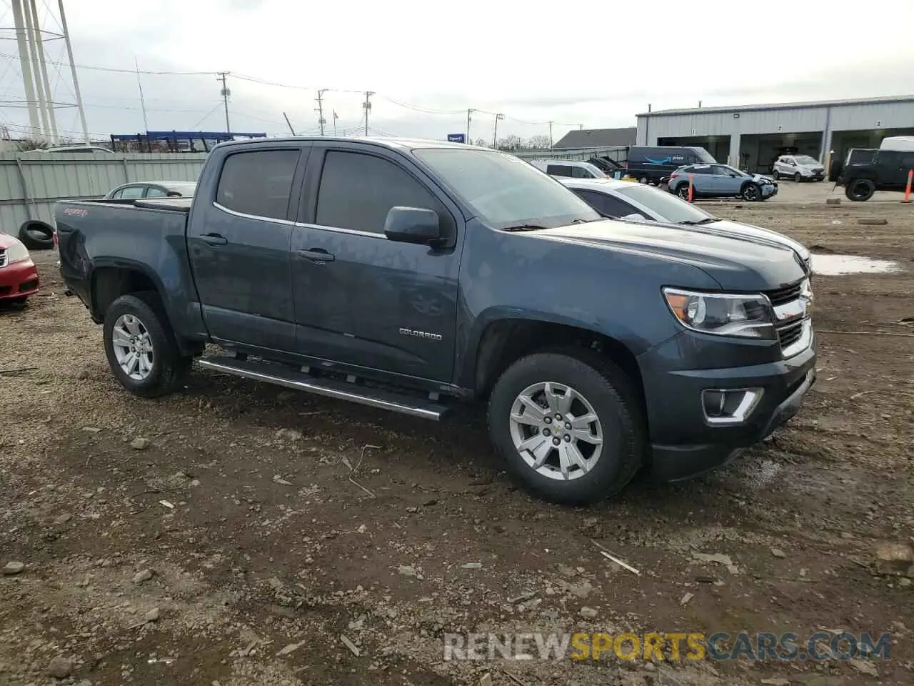 4 Photograph of a damaged car 1GCGTCEN8L1156992 CHEVROLET COLORADO 2020