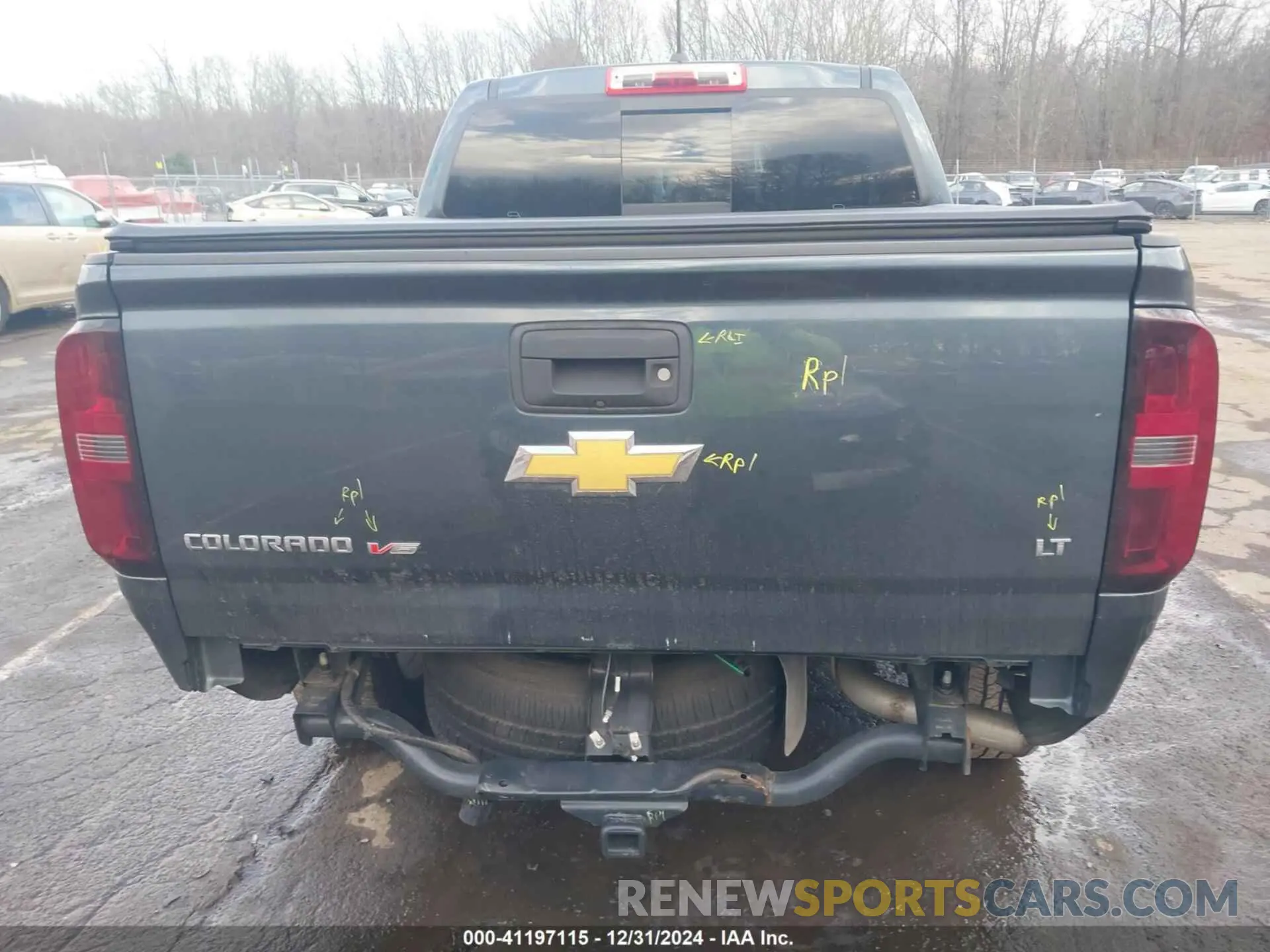 16 Photograph of a damaged car 1GCGTCEN9L1134239 CHEVROLET COLORADO 2020