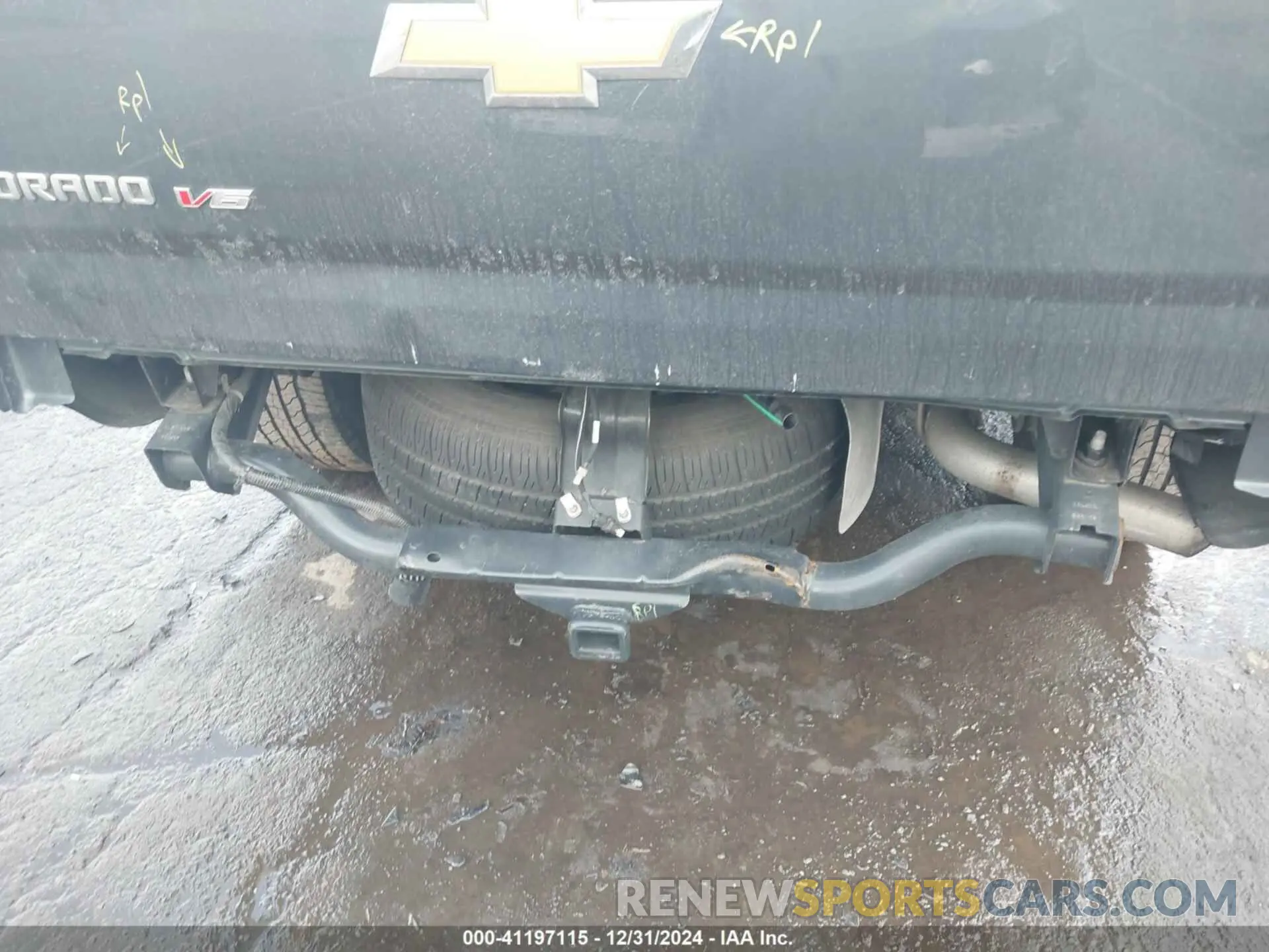 6 Photograph of a damaged car 1GCGTCEN9L1134239 CHEVROLET COLORADO 2020