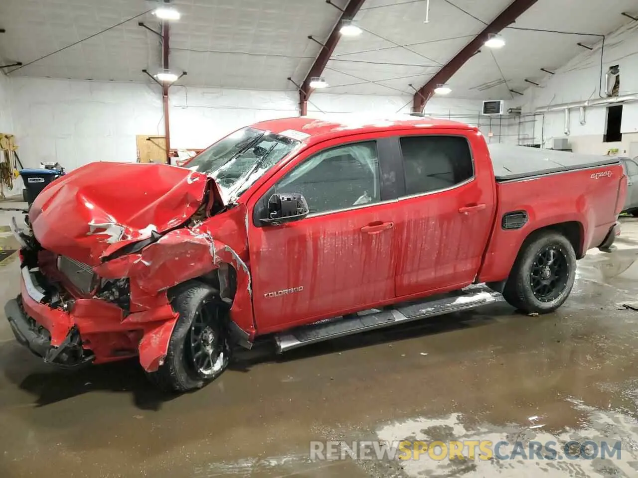 1 Photograph of a damaged car 1GCGTCENXL1104411 CHEVROLET COLORADO 2020