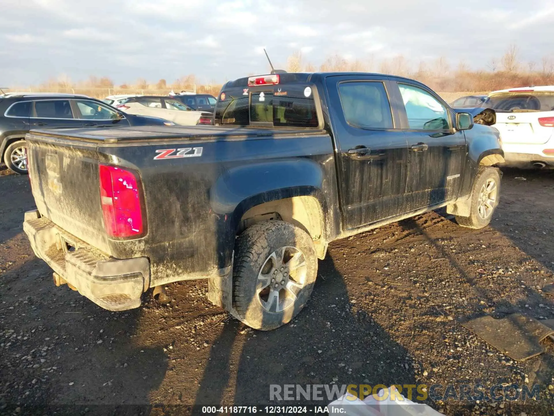 4 Photograph of a damaged car 1GCGTDEN0L1133549 CHEVROLET COLORADO 2020