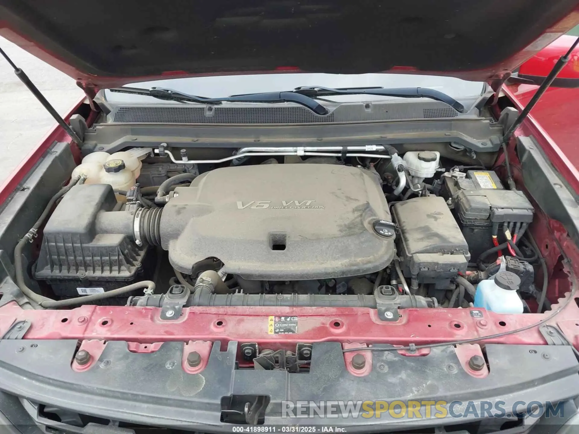 10 Photograph of a damaged car 1GCGTDEN3L1132444 CHEVROLET COLORADO 2020