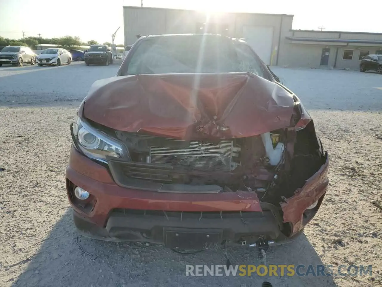 5 Photograph of a damaged car 1GCGTDEN3L1202170 CHEVROLET COLORADO 2020