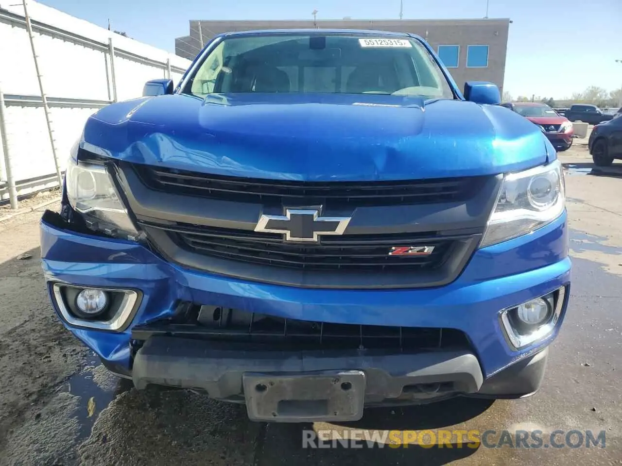 5 Photograph of a damaged car 1GCGTDEN5L1104824 CHEVROLET COLORADO 2020