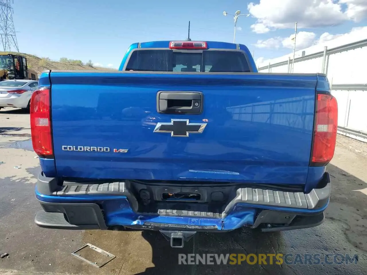 6 Photograph of a damaged car 1GCGTDEN5L1104824 CHEVROLET COLORADO 2020