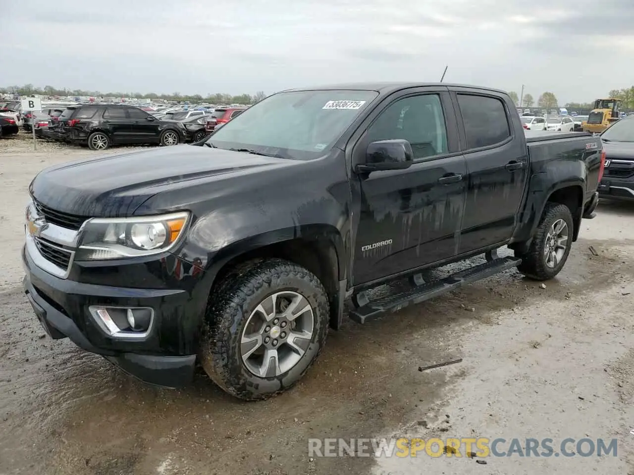 1 Photograph of a damaged car 1GCGTDEN6L1138531 CHEVROLET COLORADO 2020