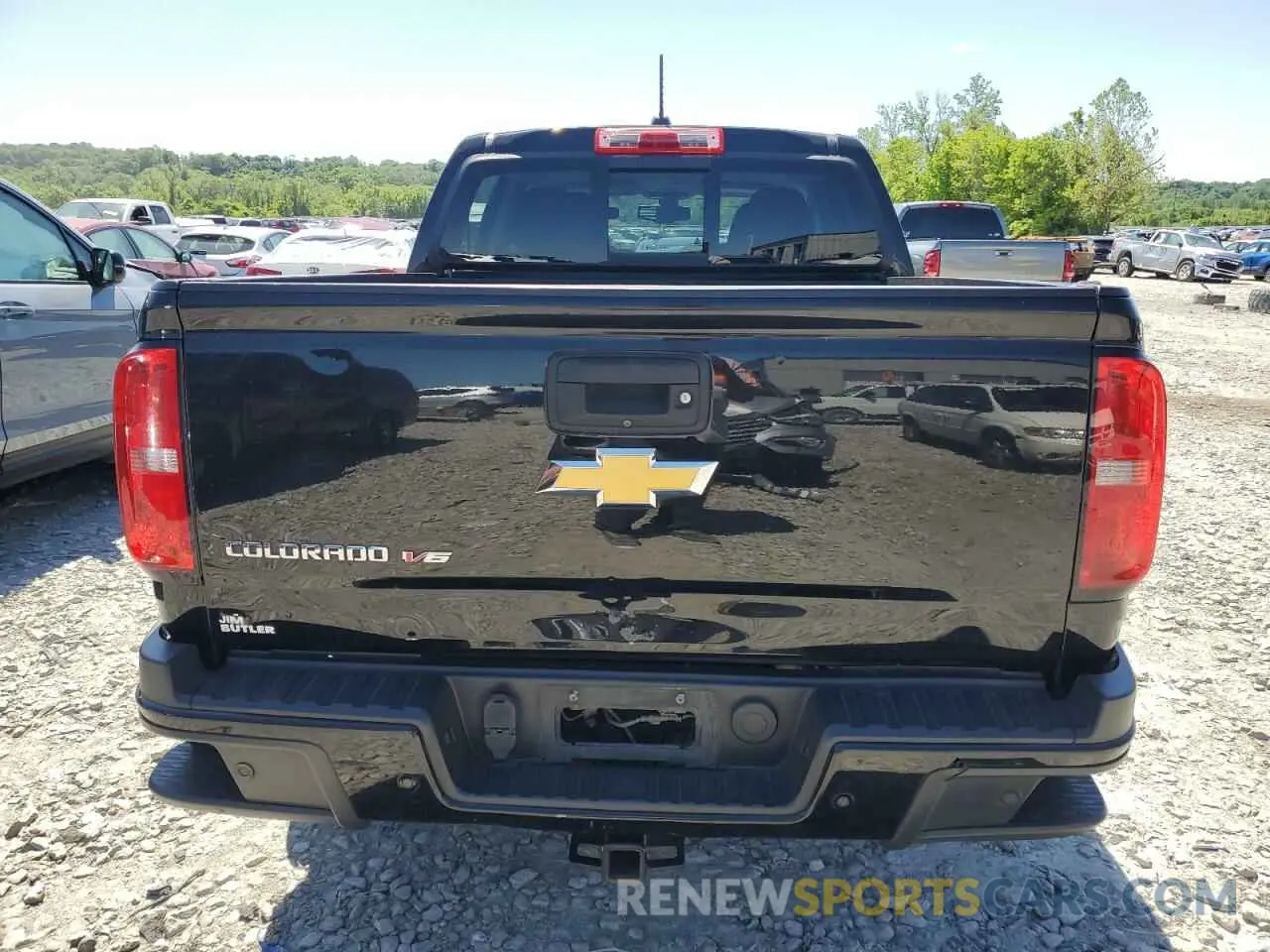 6 Photograph of a damaged car 1GCGTDEN7L1229369 CHEVROLET COLORADO 2020