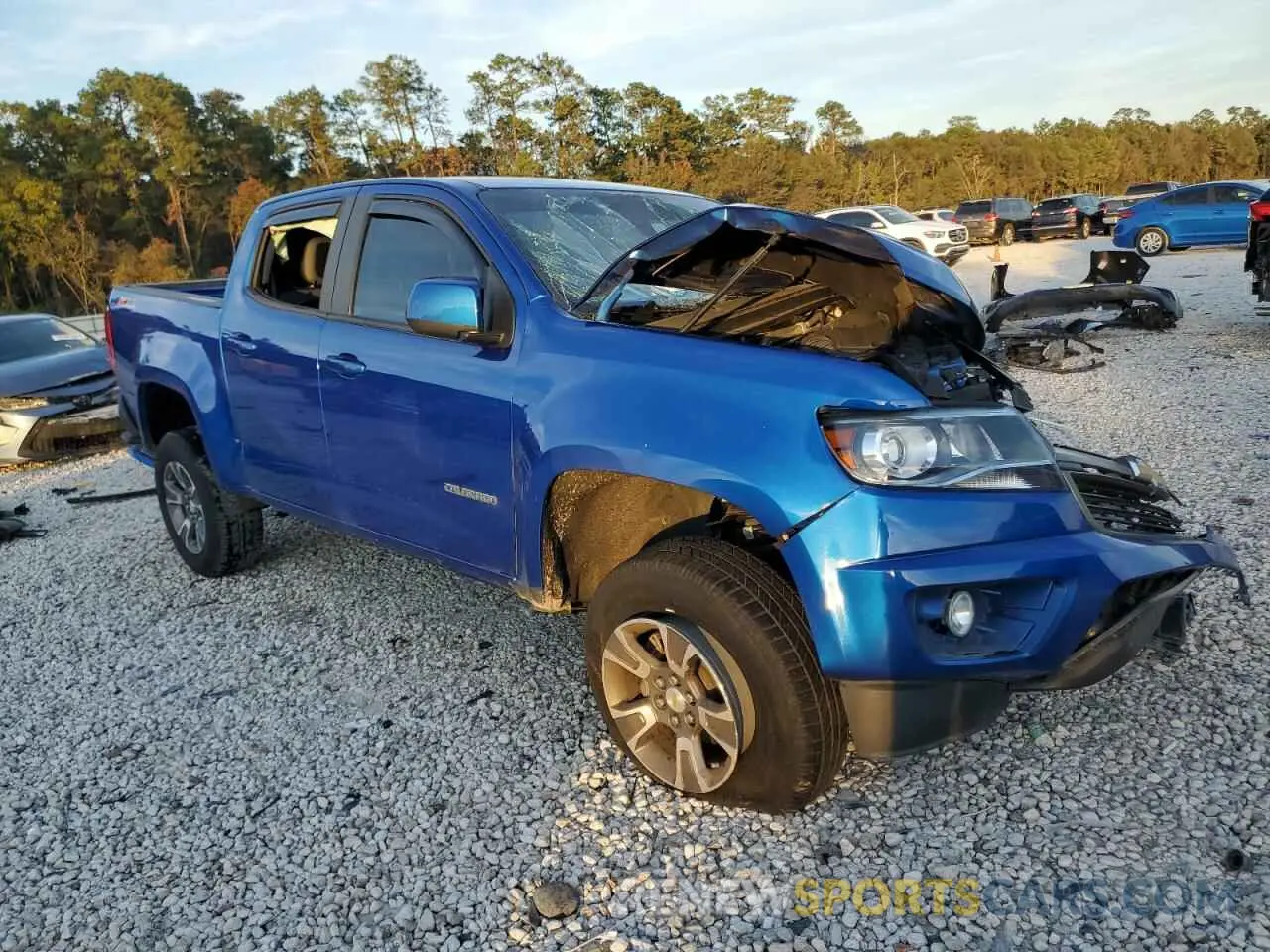 4 Photograph of a damaged car 1GCGTDEN8L1210023 CHEVROLET COLORADO 2020