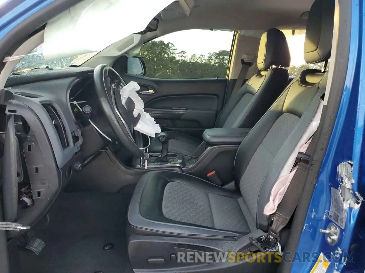 7 Photograph of a damaged car 1GCGTDEN8L1210023 CHEVROLET COLORADO 2020