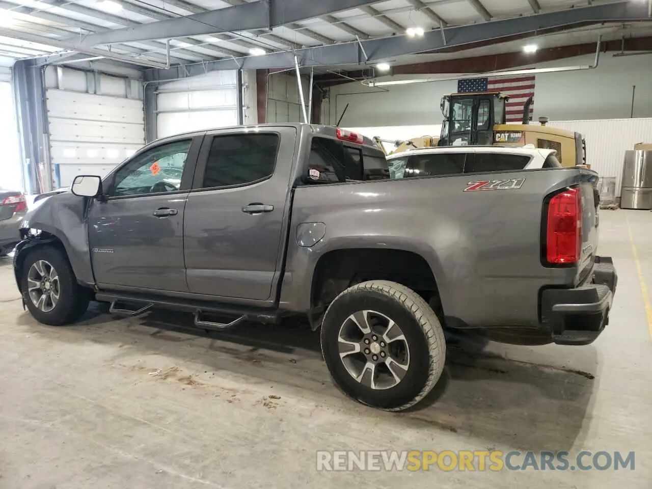 2 Photograph of a damaged car 1GCGTDENXL1232556 CHEVROLET COLORADO 2020