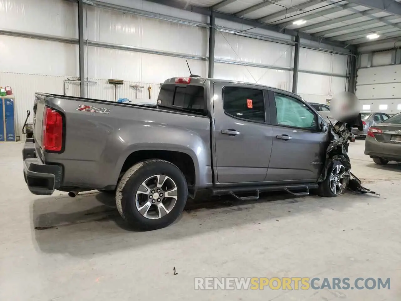 3 Photograph of a damaged car 1GCGTDENXL1232556 CHEVROLET COLORADO 2020