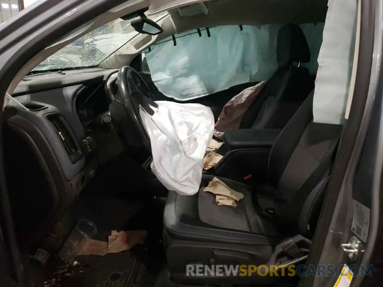 7 Photograph of a damaged car 1GCGTDENXL1232556 CHEVROLET COLORADO 2020