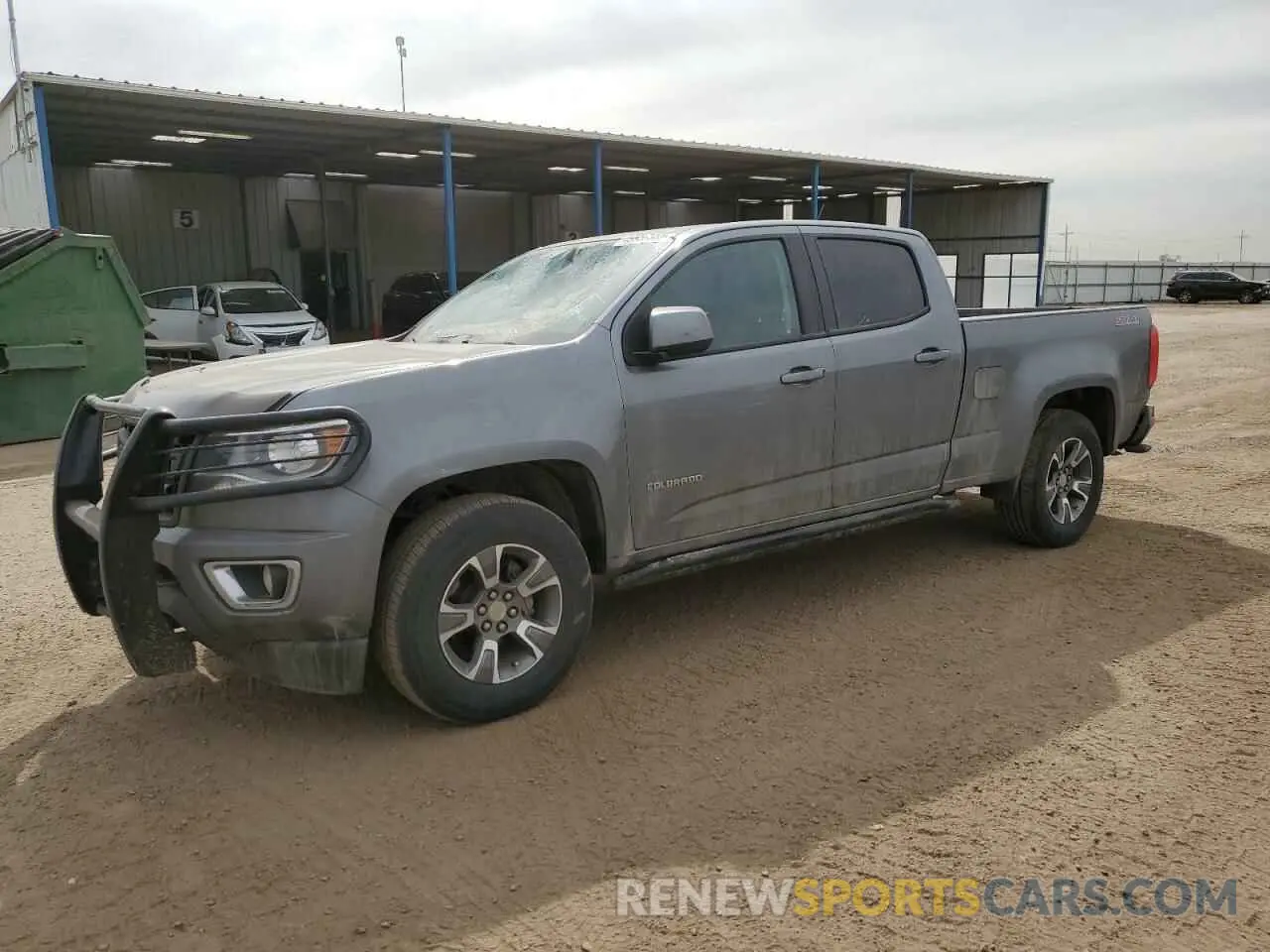 1 Photograph of a damaged car 1GCGTDENXL1245856 CHEVROLET COLORADO 2020