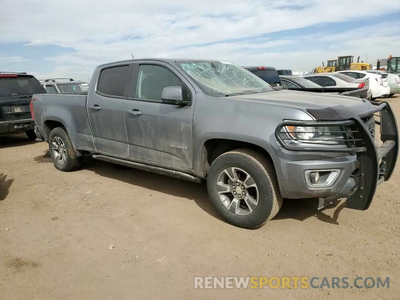 4 Photograph of a damaged car 1GCGTDENXL1245856 CHEVROLET COLORADO 2020