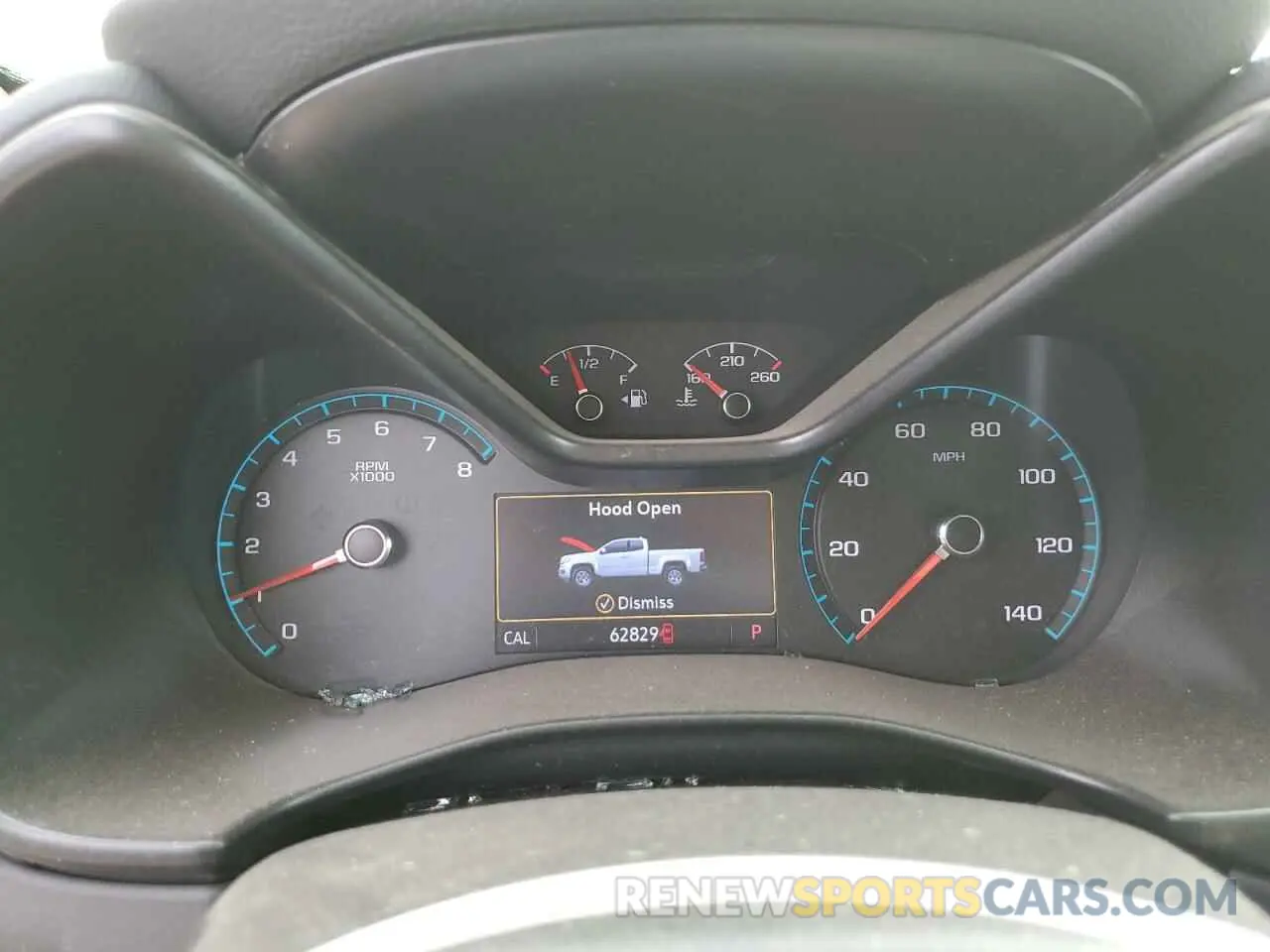 9 Photograph of a damaged car 1GCGTDENXL1245856 CHEVROLET COLORADO 2020