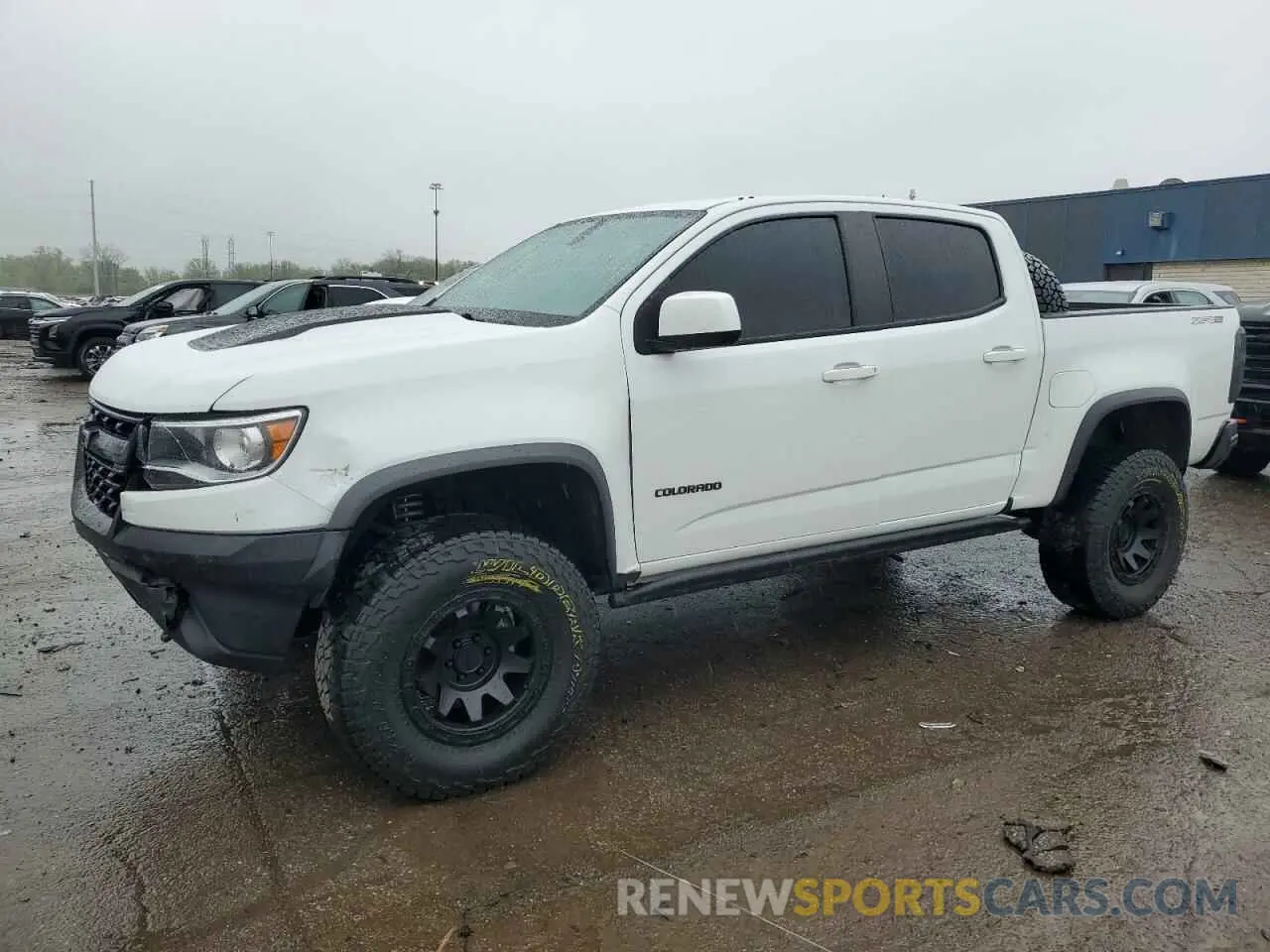 1 Photograph of a damaged car 1GCGTEEN3L1244554 CHEVROLET COLORADO 2020
