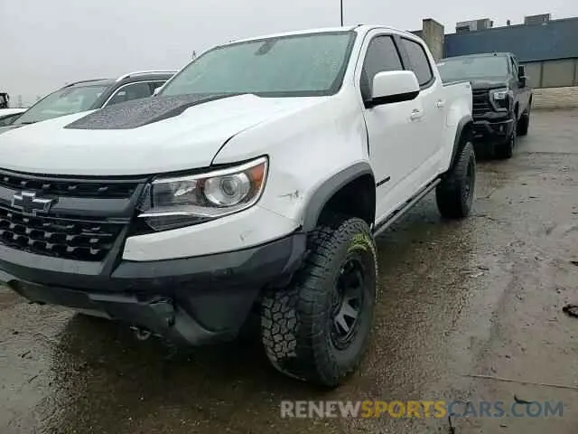 13 Photograph of a damaged car 1GCGTEEN3L1244554 CHEVROLET COLORADO 2020