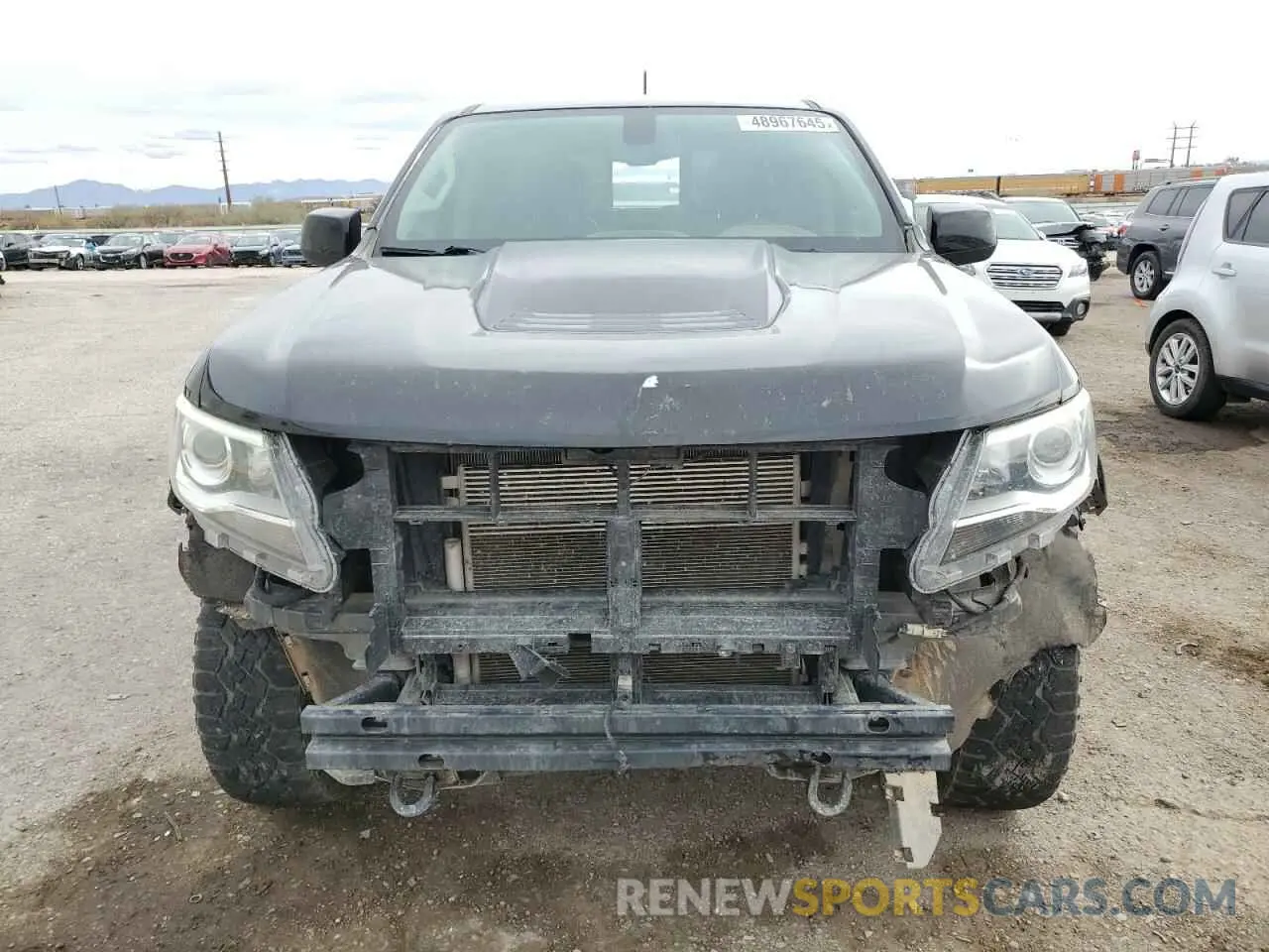 5 Photograph of a damaged car 1GCGTEEN4L1108305 CHEVROLET COLORADO 2020