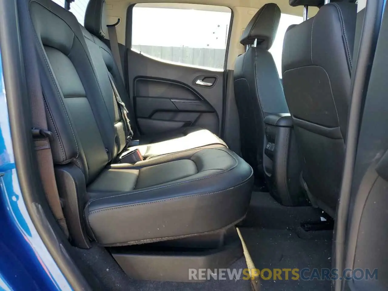 10 Photograph of a damaged car 1GCGTEEN6L1133626 CHEVROLET COLORADO 2020