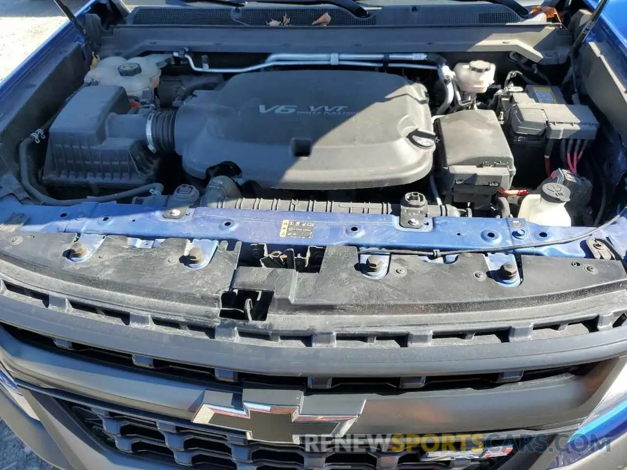 11 Photograph of a damaged car 1GCGTEEN6L1133626 CHEVROLET COLORADO 2020