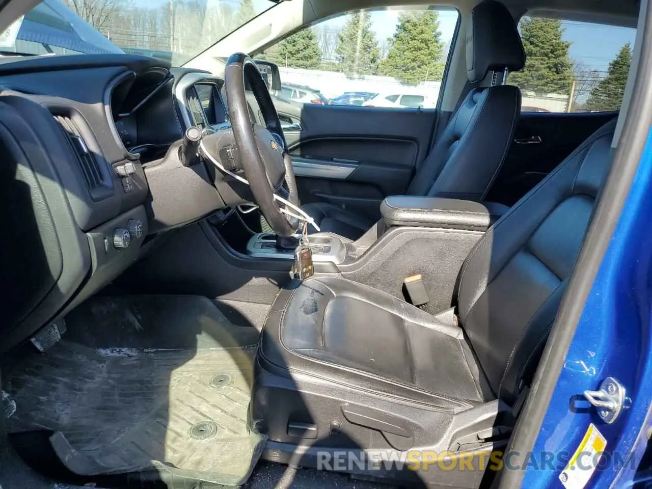 7 Photograph of a damaged car 1GCGTEEN6L1133626 CHEVROLET COLORADO 2020