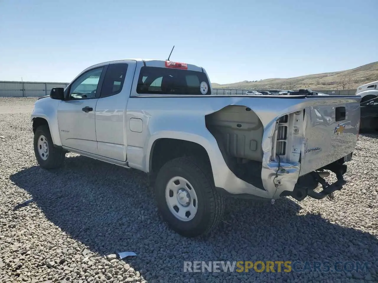 2 Photograph of a damaged car 1GCHSAEA7L1209383 CHEVROLET COLORADO 2020