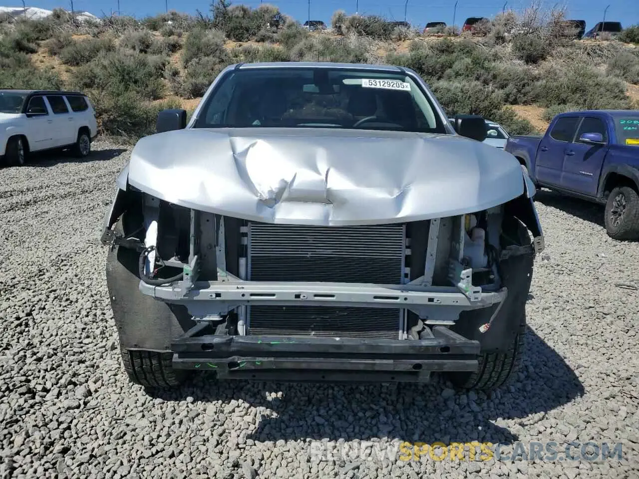 5 Photograph of a damaged car 1GCHSAEA7L1209383 CHEVROLET COLORADO 2020