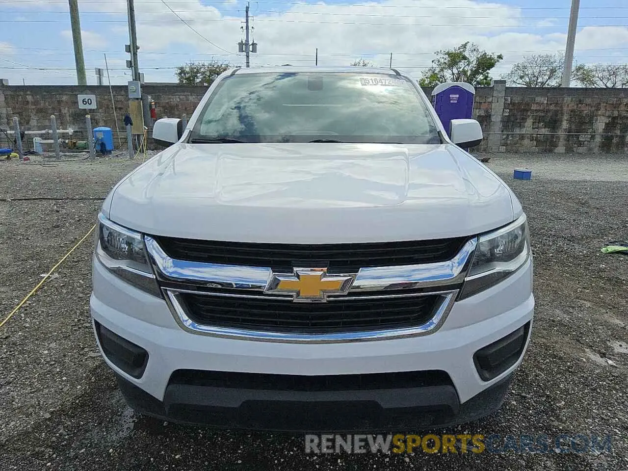 5 Photograph of a damaged car 1GCHSBEA1L1231675 CHEVROLET COLORADO 2020