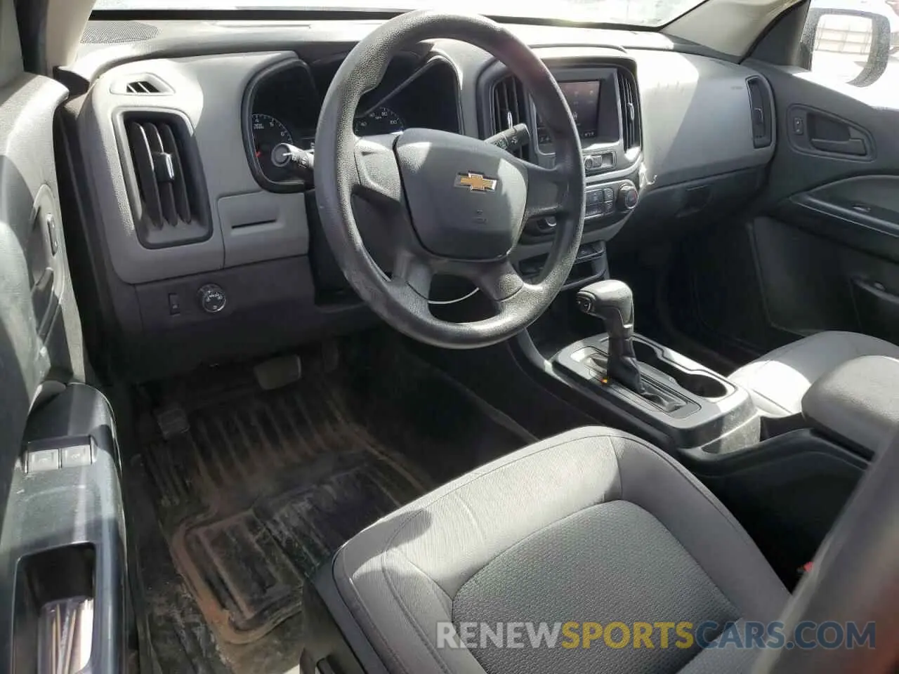 8 Photograph of a damaged car 1GCHSBEA1L1233507 CHEVROLET COLORADO 2020