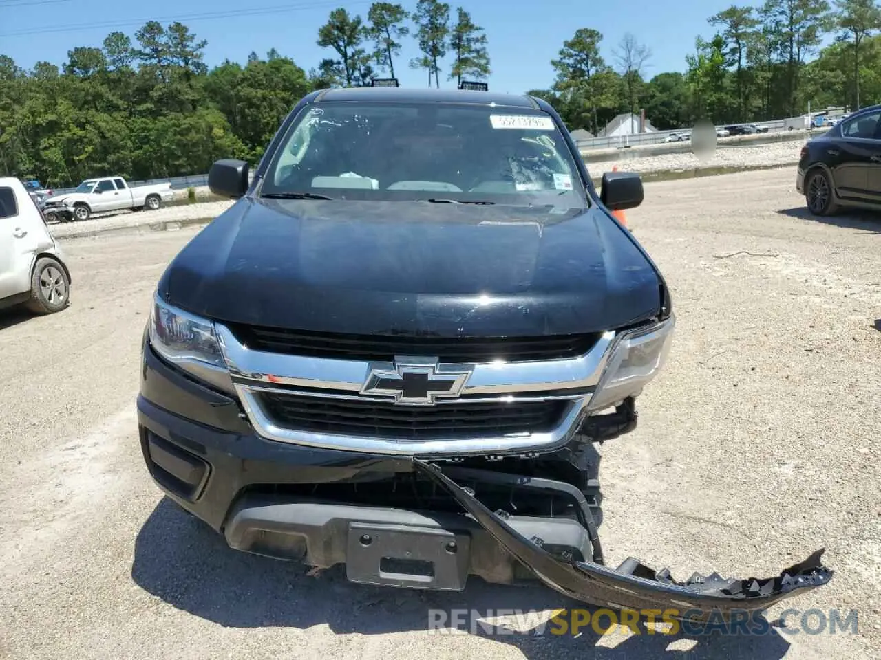 5 Photograph of a damaged car 1GCHSBEA1L1241428 CHEVROLET COLORADO 2020