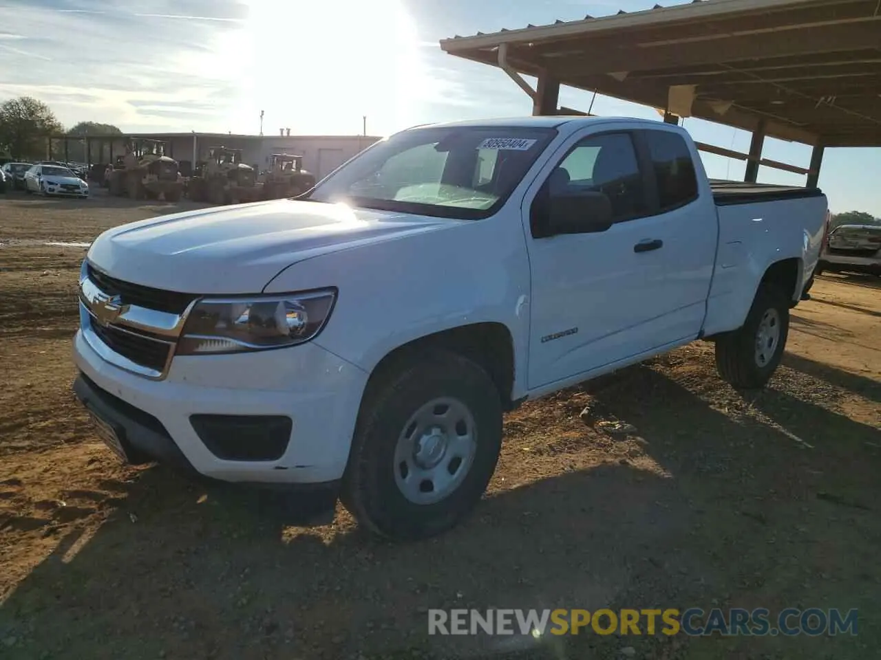 1 Photograph of a damaged car 1GCHSBEA2L1237906 CHEVROLET COLORADO 2020