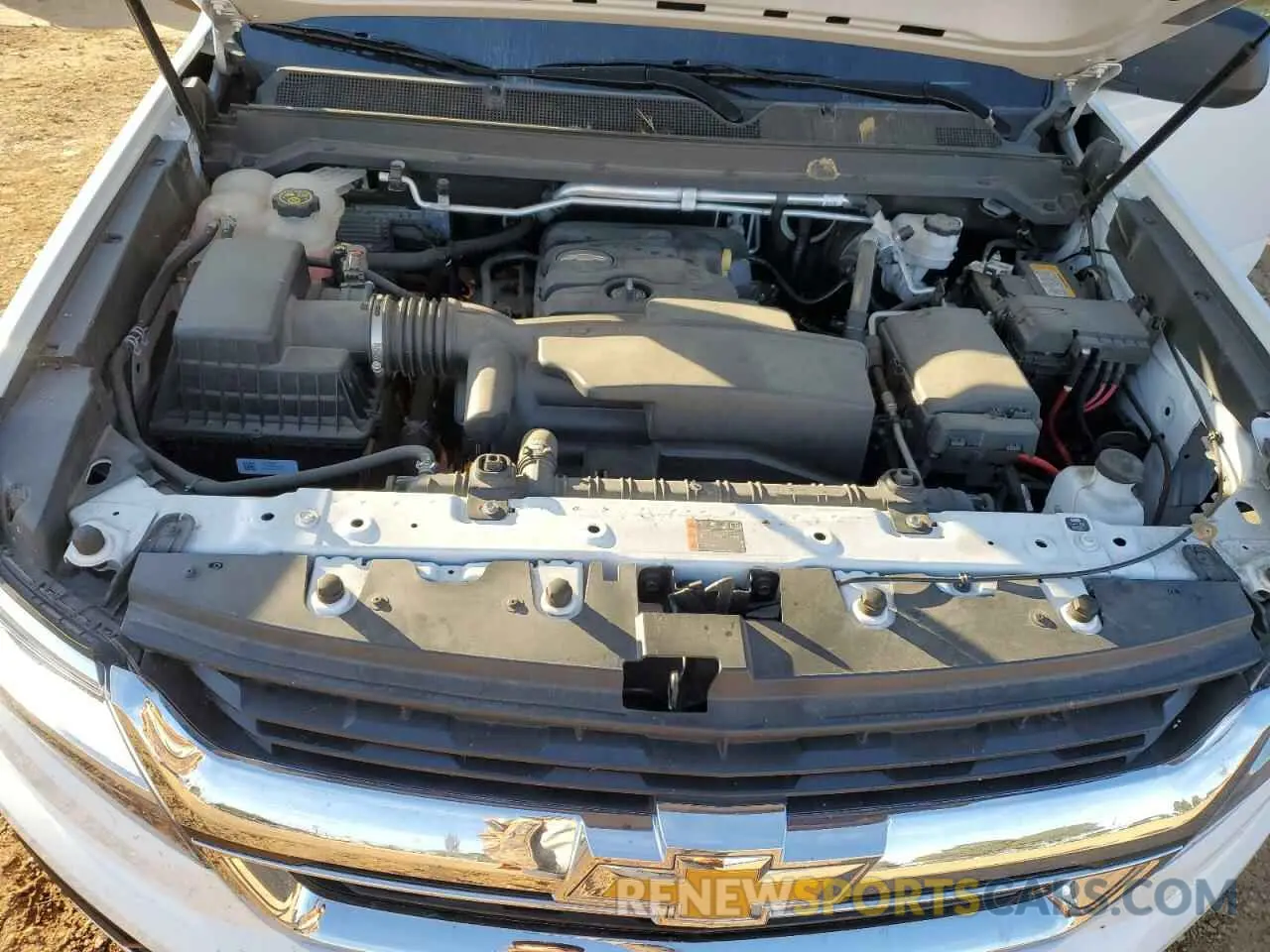 12 Photograph of a damaged car 1GCHSBEA2L1237906 CHEVROLET COLORADO 2020