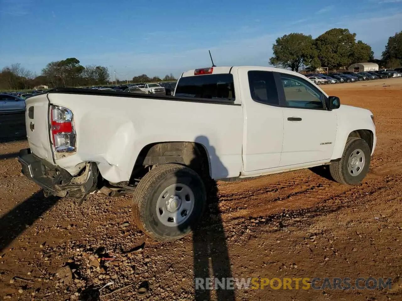3 Photograph of a damaged car 1GCHSBEA2L1237906 CHEVROLET COLORADO 2020