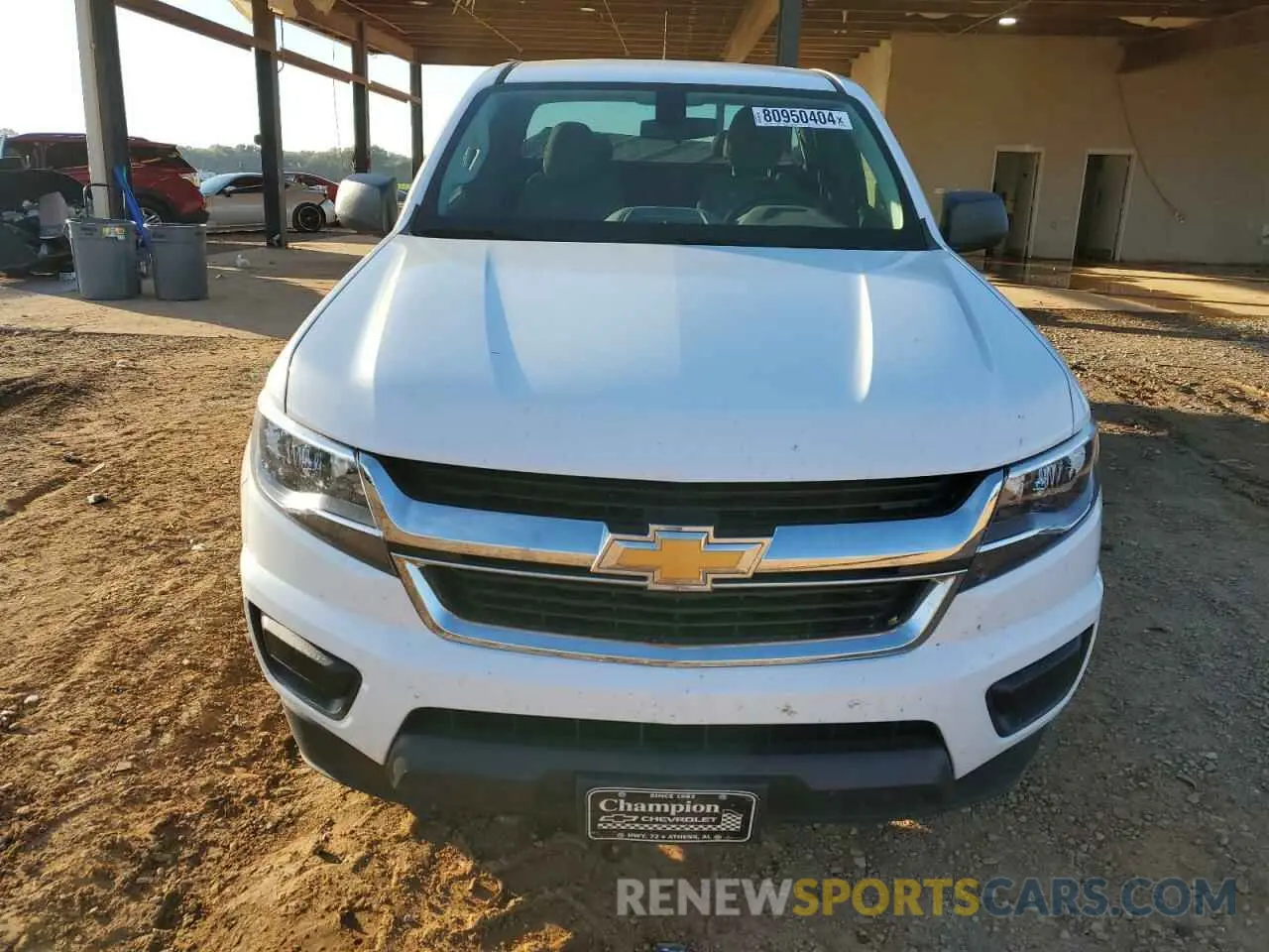 5 Photograph of a damaged car 1GCHSBEA2L1237906 CHEVROLET COLORADO 2020