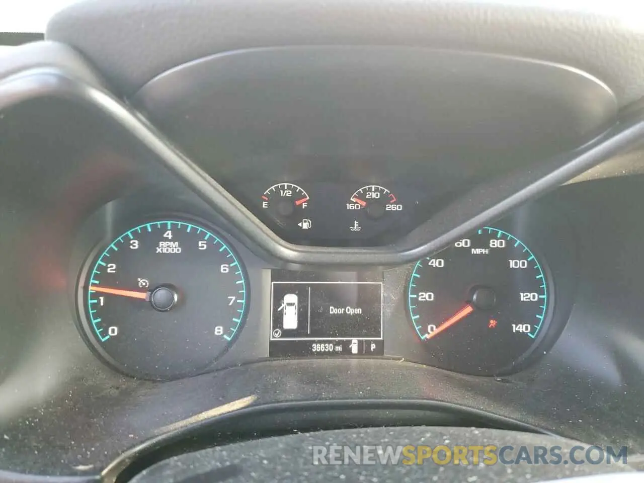 9 Photograph of a damaged car 1GCHSBEA2L1237906 CHEVROLET COLORADO 2020
