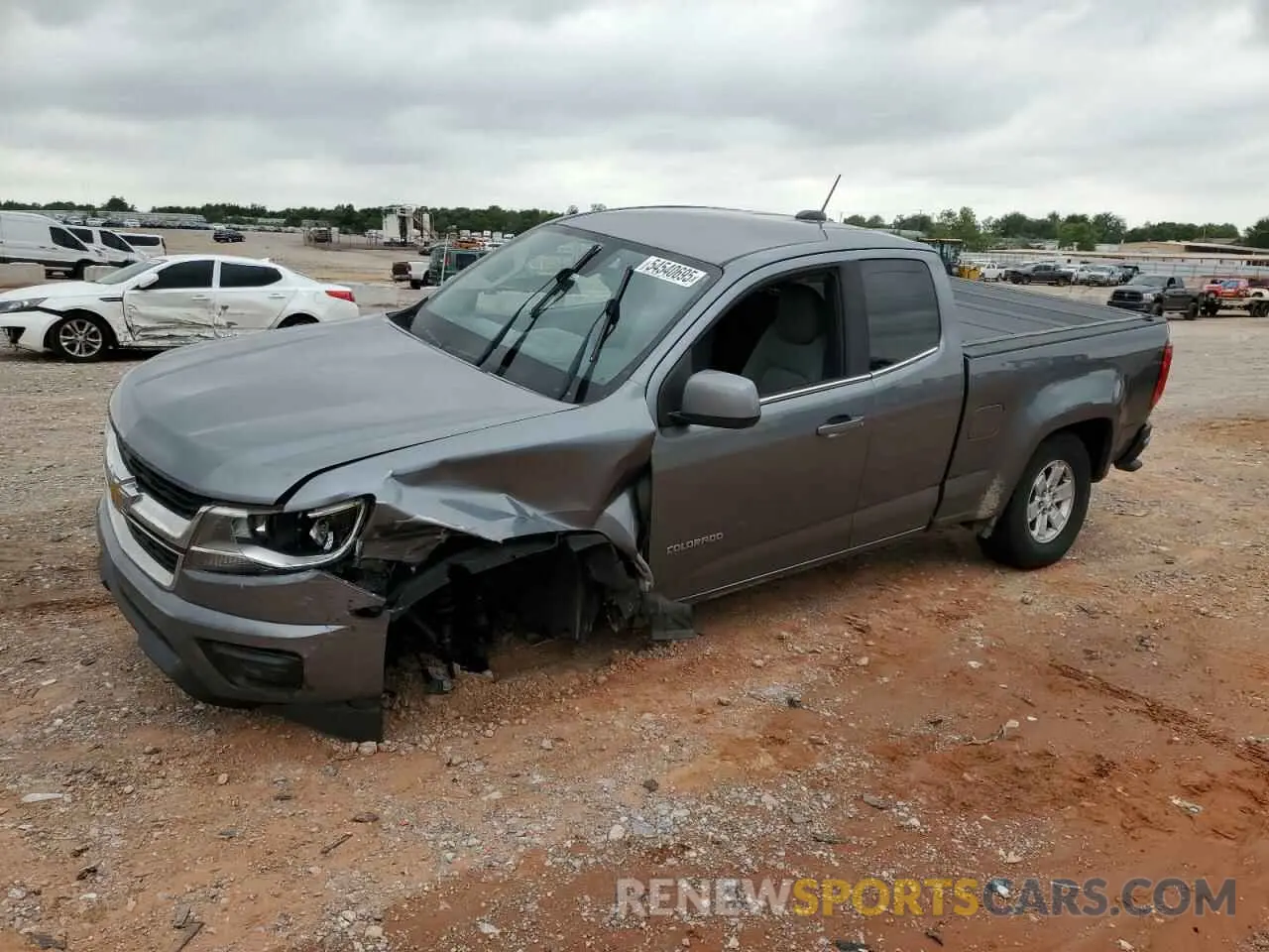 1 Photograph of a damaged car 1GCHSBEA5L1134401 CHEVROLET COLORADO 2020