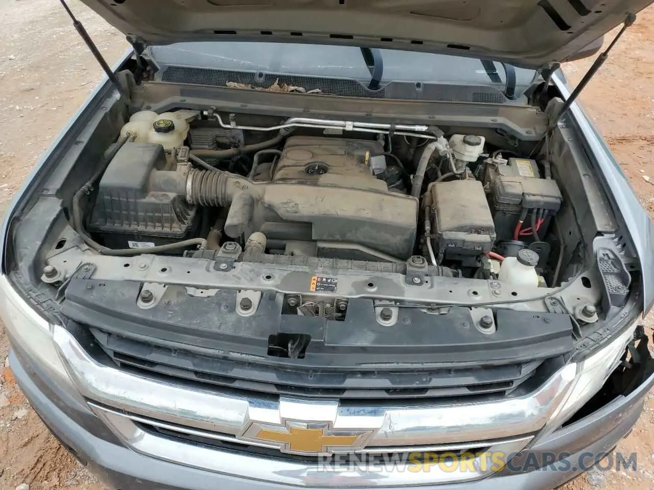 11 Photograph of a damaged car 1GCHSBEA5L1134401 CHEVROLET COLORADO 2020