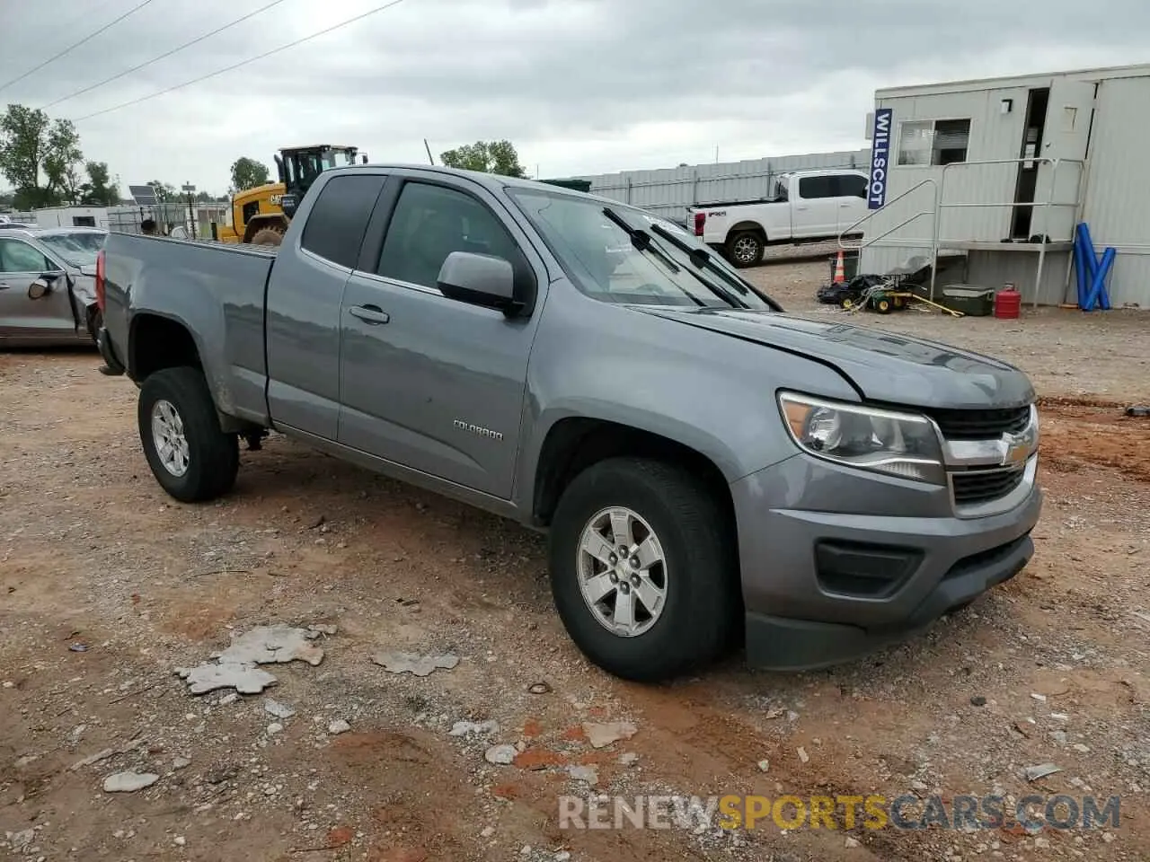 4 Photograph of a damaged car 1GCHSBEA5L1134401 CHEVROLET COLORADO 2020
